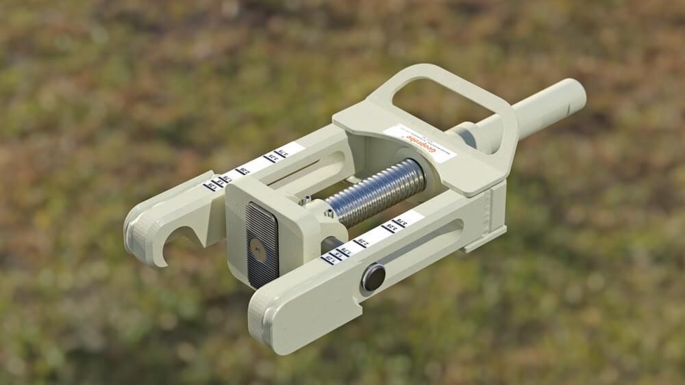 Reduce Cost, Space, Weight Adjustable Pipe Grip Tool Geoprobe®